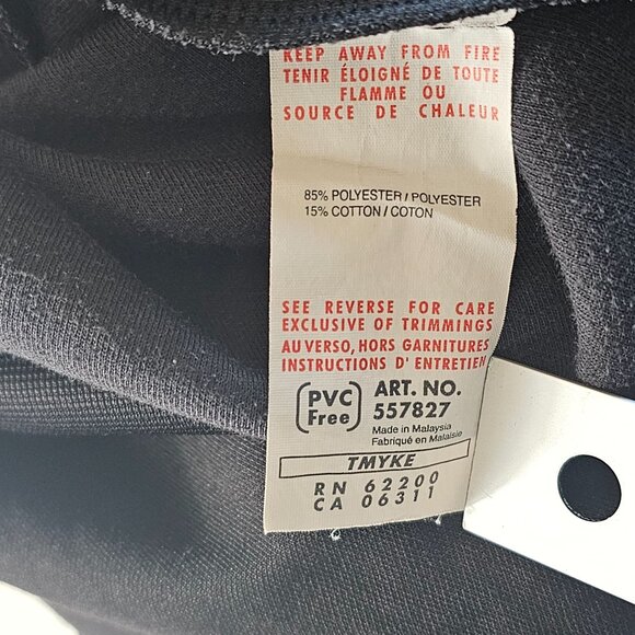 Puma Full-Zip Track Jacket With Graphic Stripes Mens Size XL Black - Picture 12 of 16